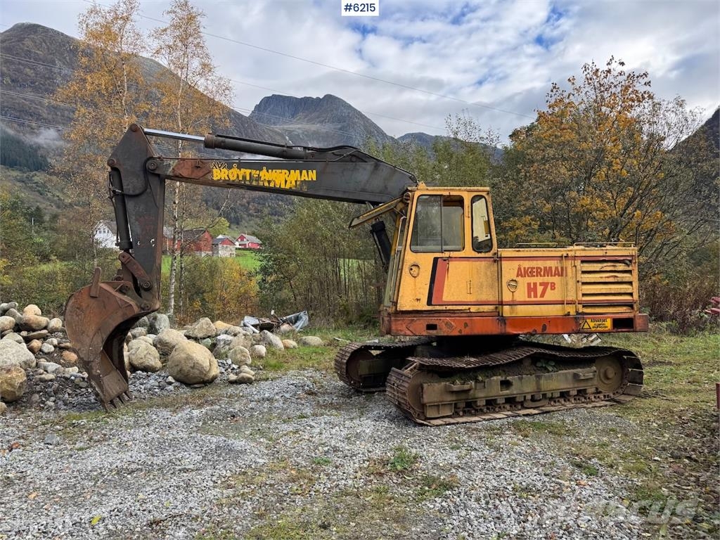 Åkerman H7B Excavadoras sobre orugas