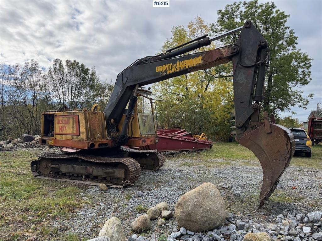 Åkerman H7B Excavadoras sobre orugas