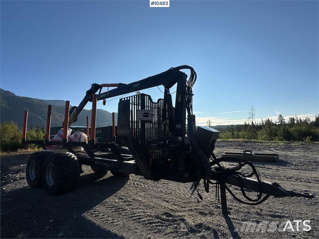 BMF 10T2Pro Hout-Aanhangers