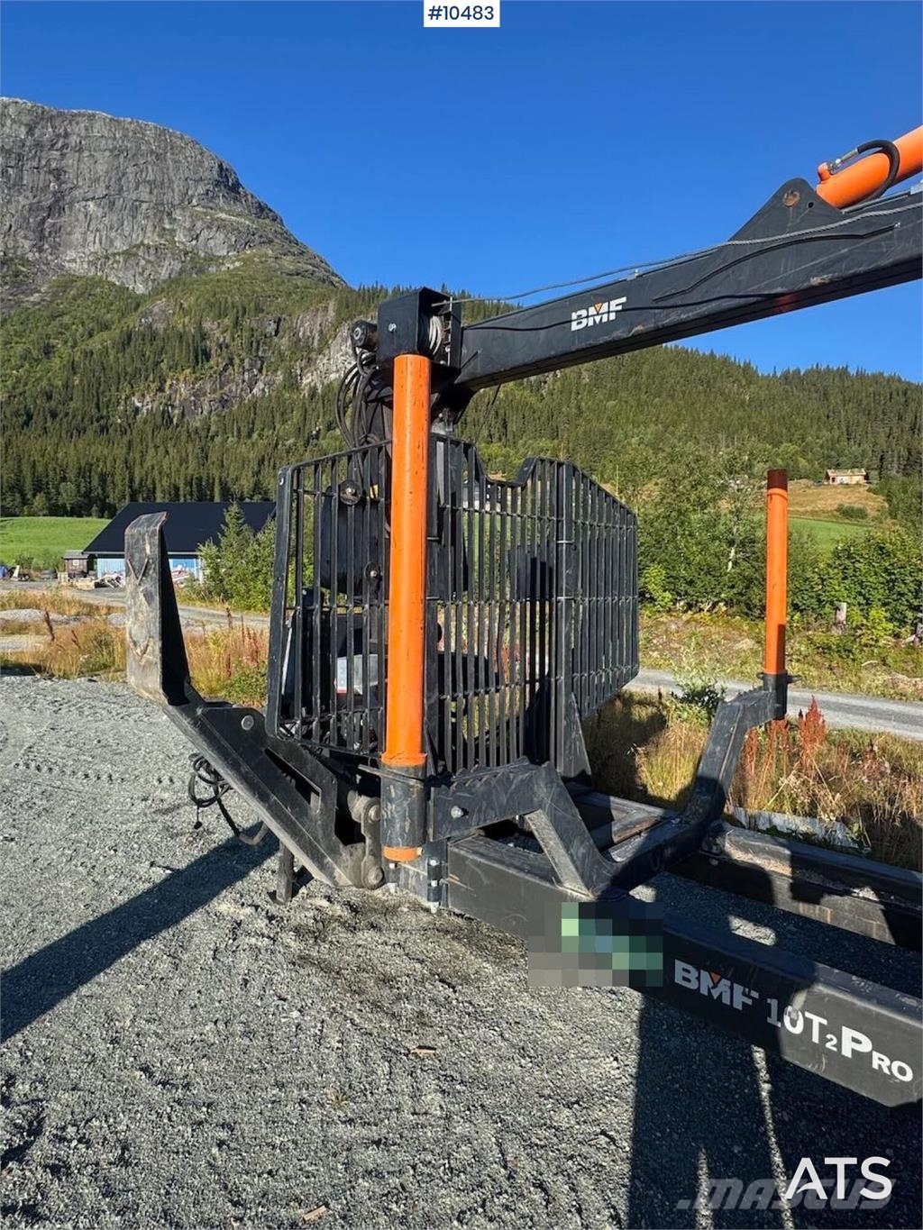 BMF 10T2Pro Hout-Aanhangers