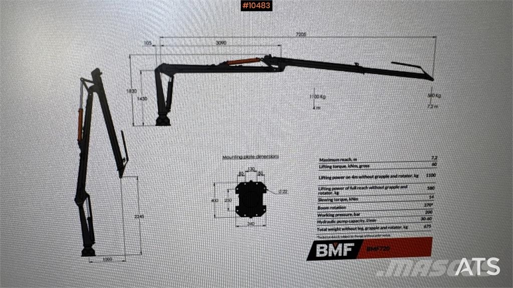 BMF 10T2Pro Ρυμούλκες ξυλείας