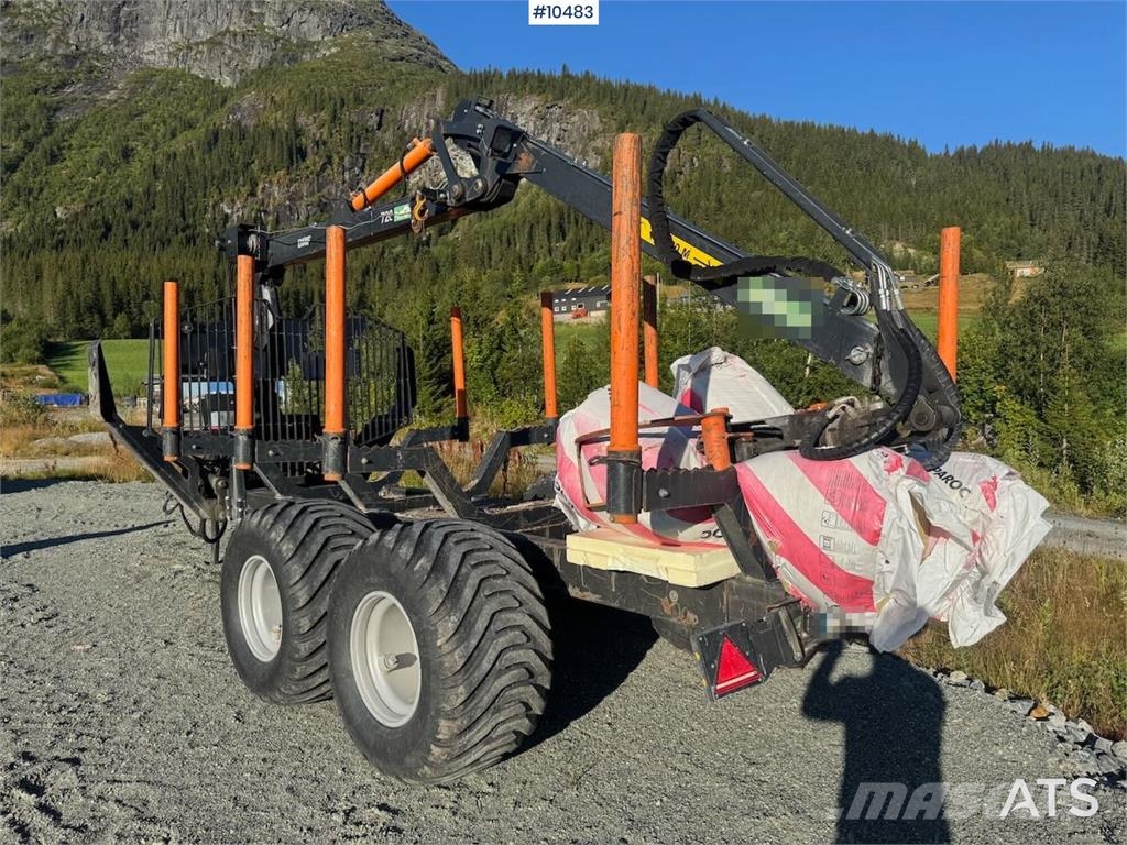 BMF 10T2Pro Hout-Aanhangers