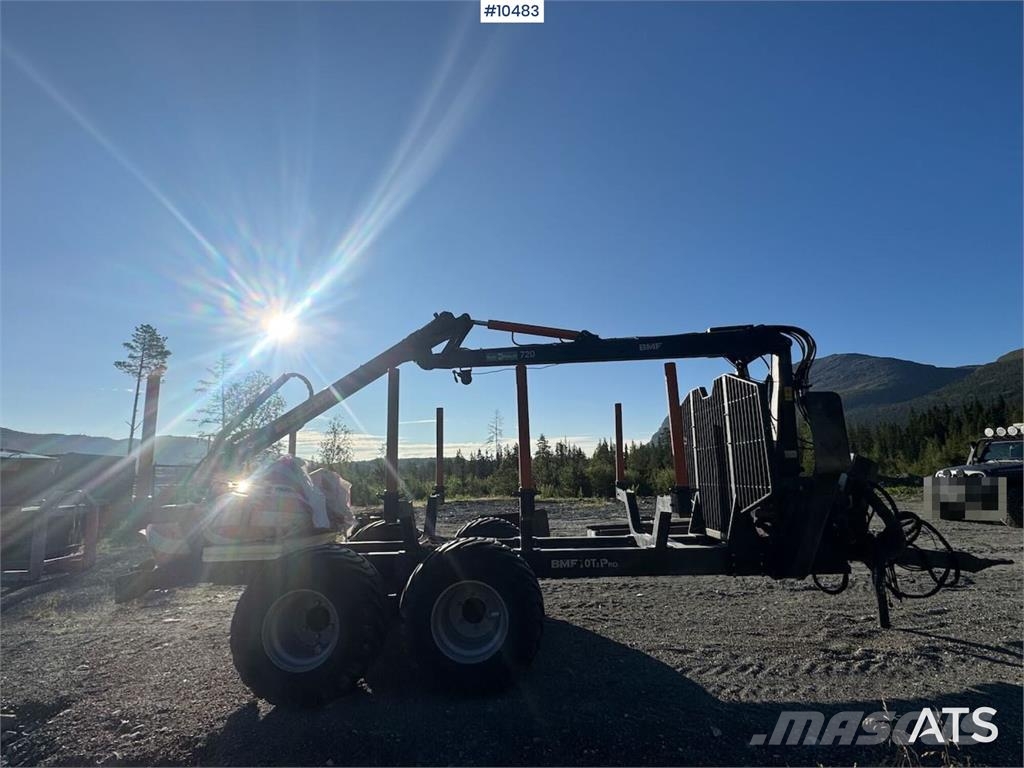 BMF 10T2Pro Hout-Aanhangers