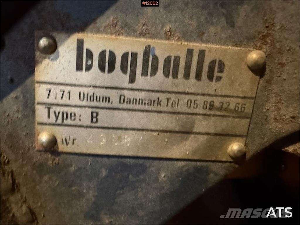 Bogballe B-500 Sējmašīnas