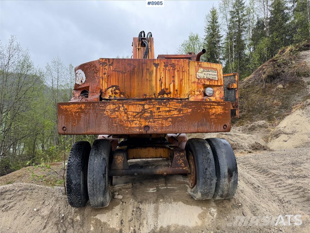 Brøyt X20 Hjulmaskin Paletli ekskavatörler