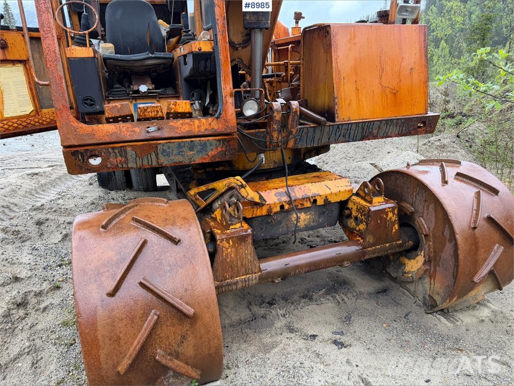 Brøyt X20 Hjulmaskin Paletli ekskavatörler