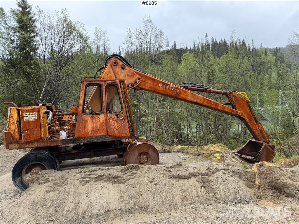 Brøyt X20 Hjulmaskin Paletli ekskavatörler