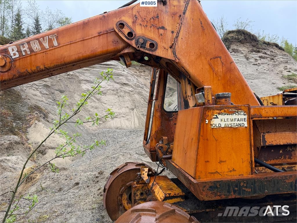 Brøyt X20 Hjulmaskin Paletli ekskavatörler