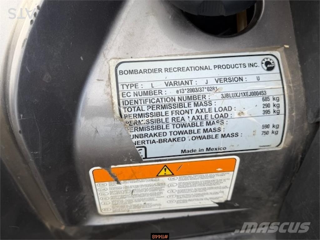  BRP Can-Am 650 Quad
