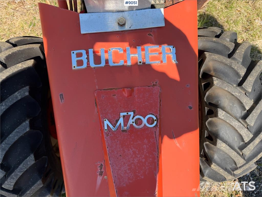 Bucher 2-hjulstraktor 4x4 Tractores
