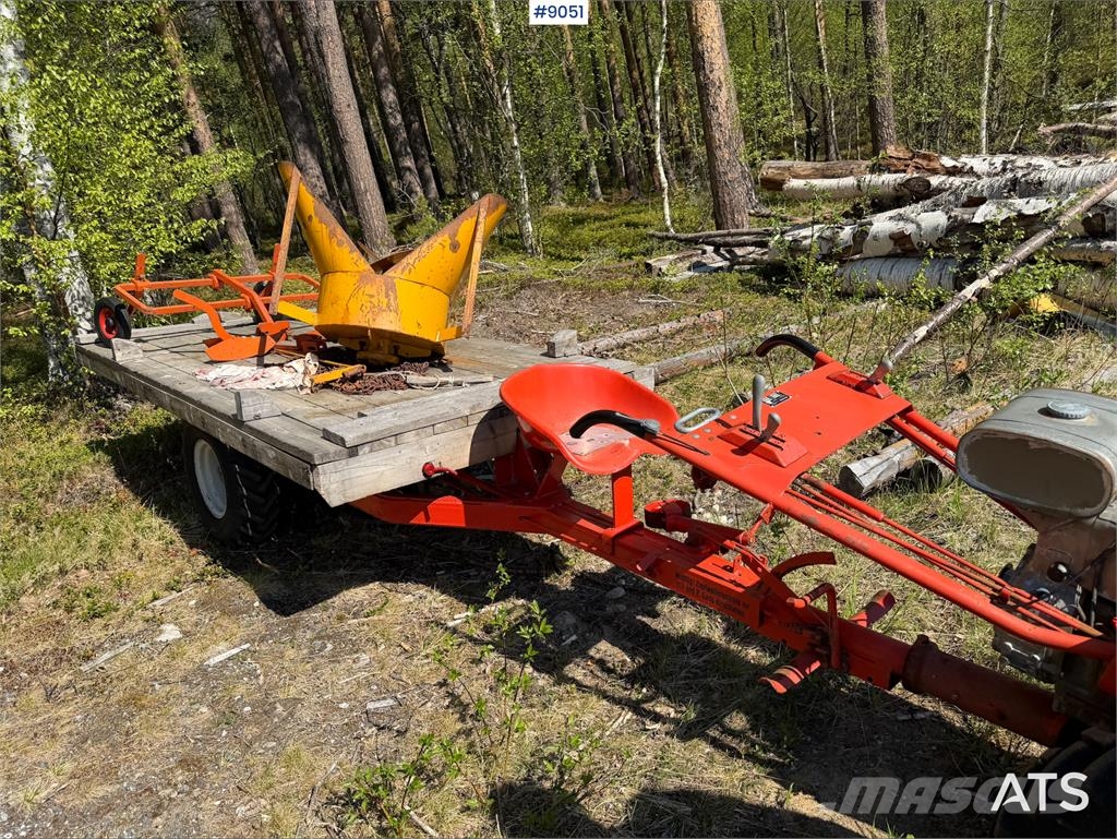 Bucher 2-hjulstraktor 4x4 Tractores