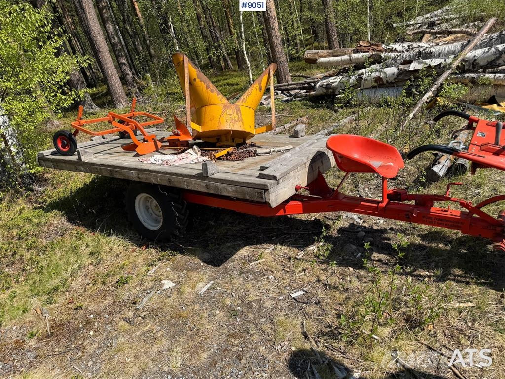 Bucher 2-hjulstraktor 4x4 Tractores