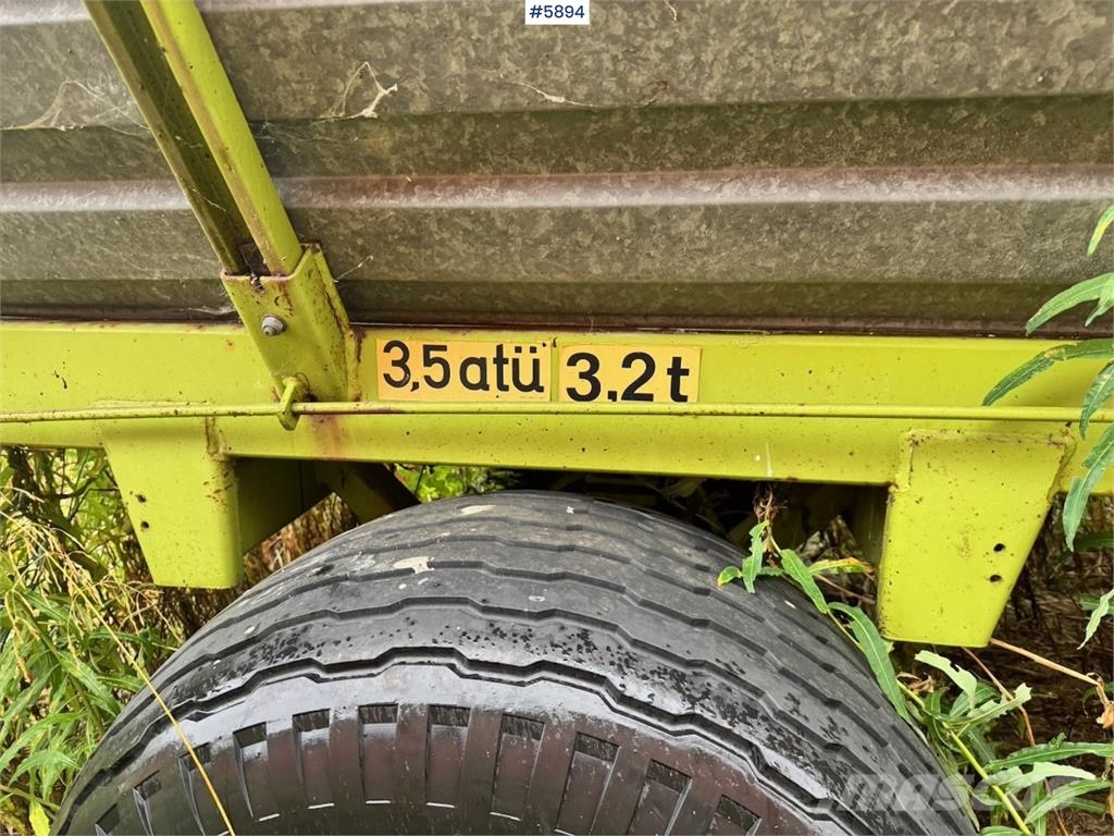 CLAAS Avlesservogn Λοιπός εξοπλισμός συγκομιδής