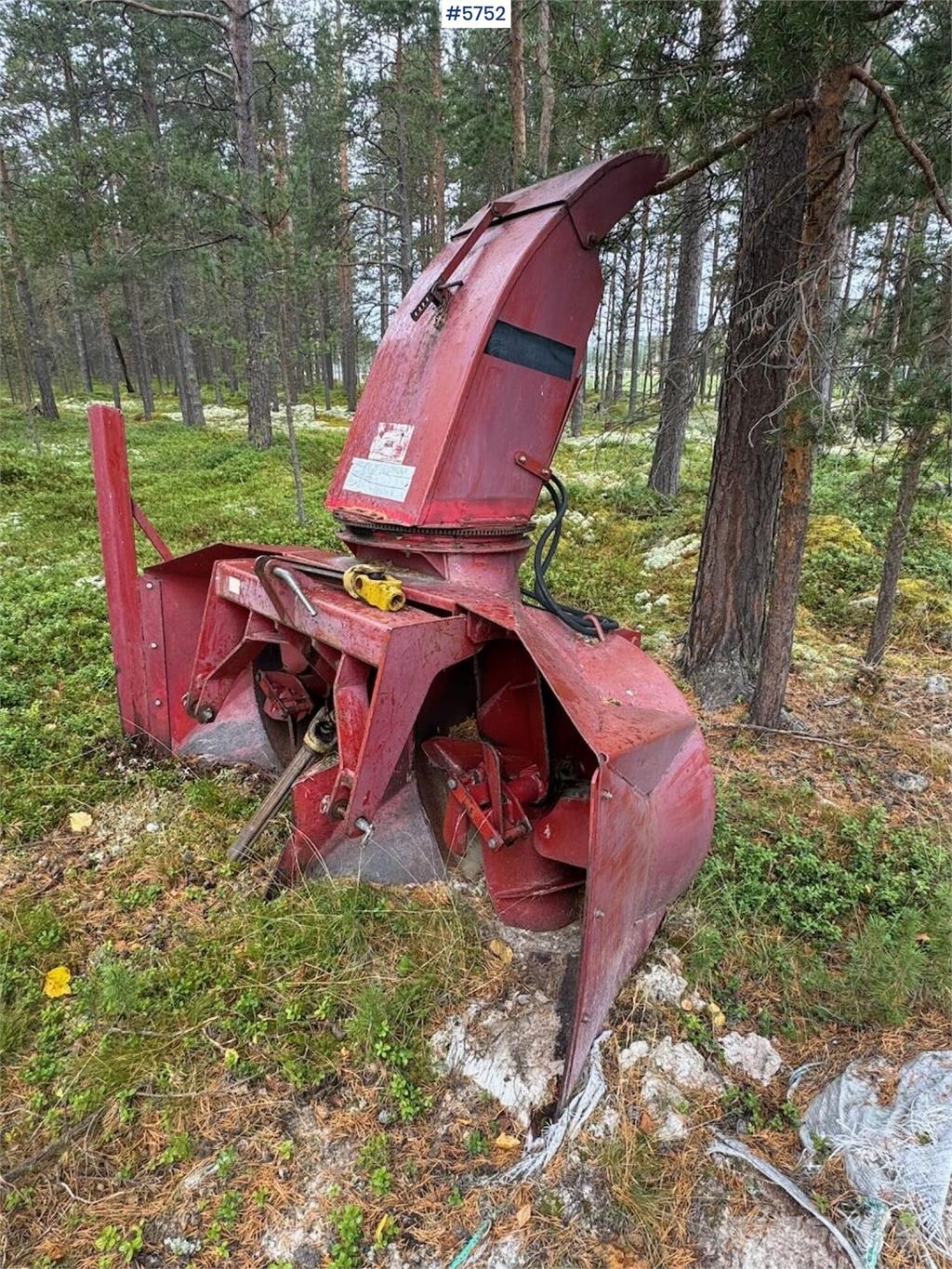 Dalen 1278 Sněžné pluhy, přední sněhové radlice