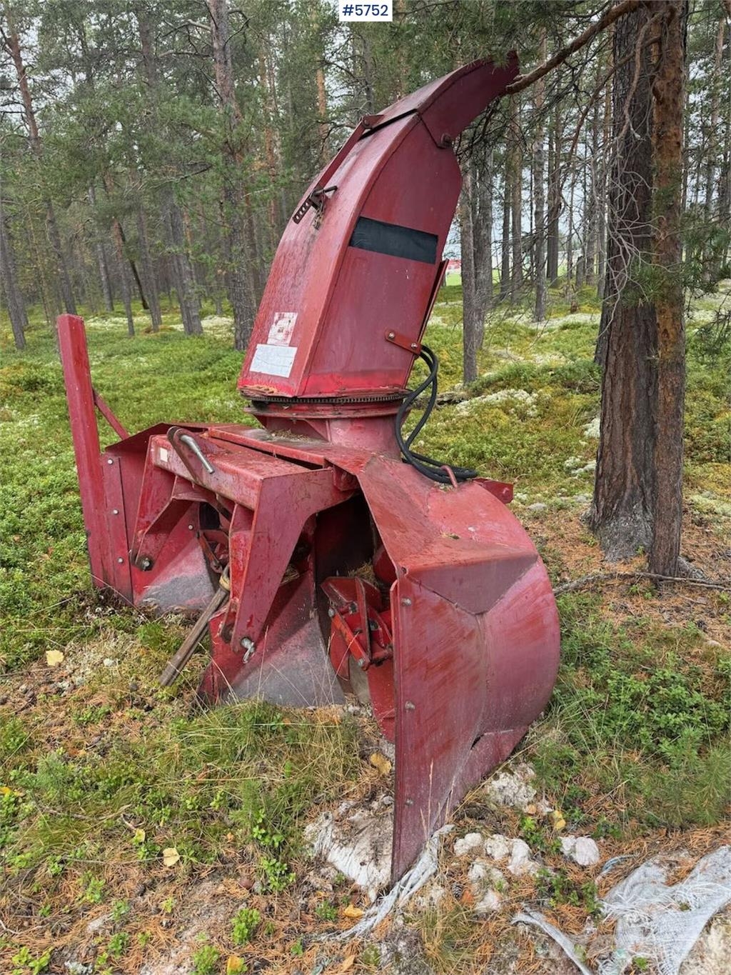 Dalen 1278 Sněžné pluhy, přední sněhové radlice
