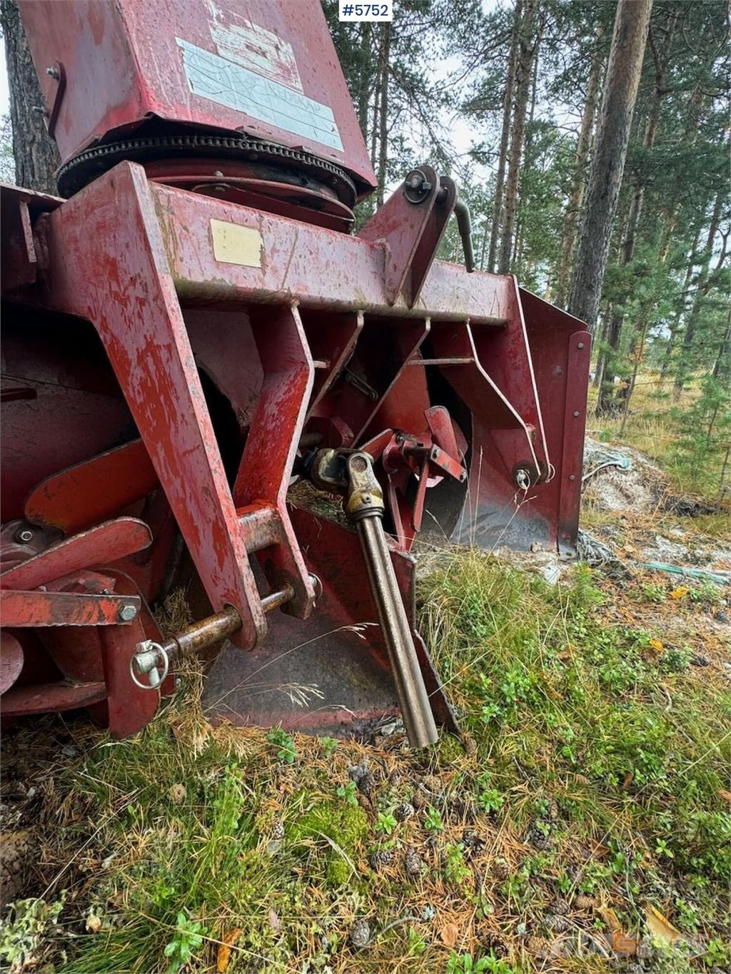 Dalen 1278 Sněžné pluhy, přední sněhové radlice