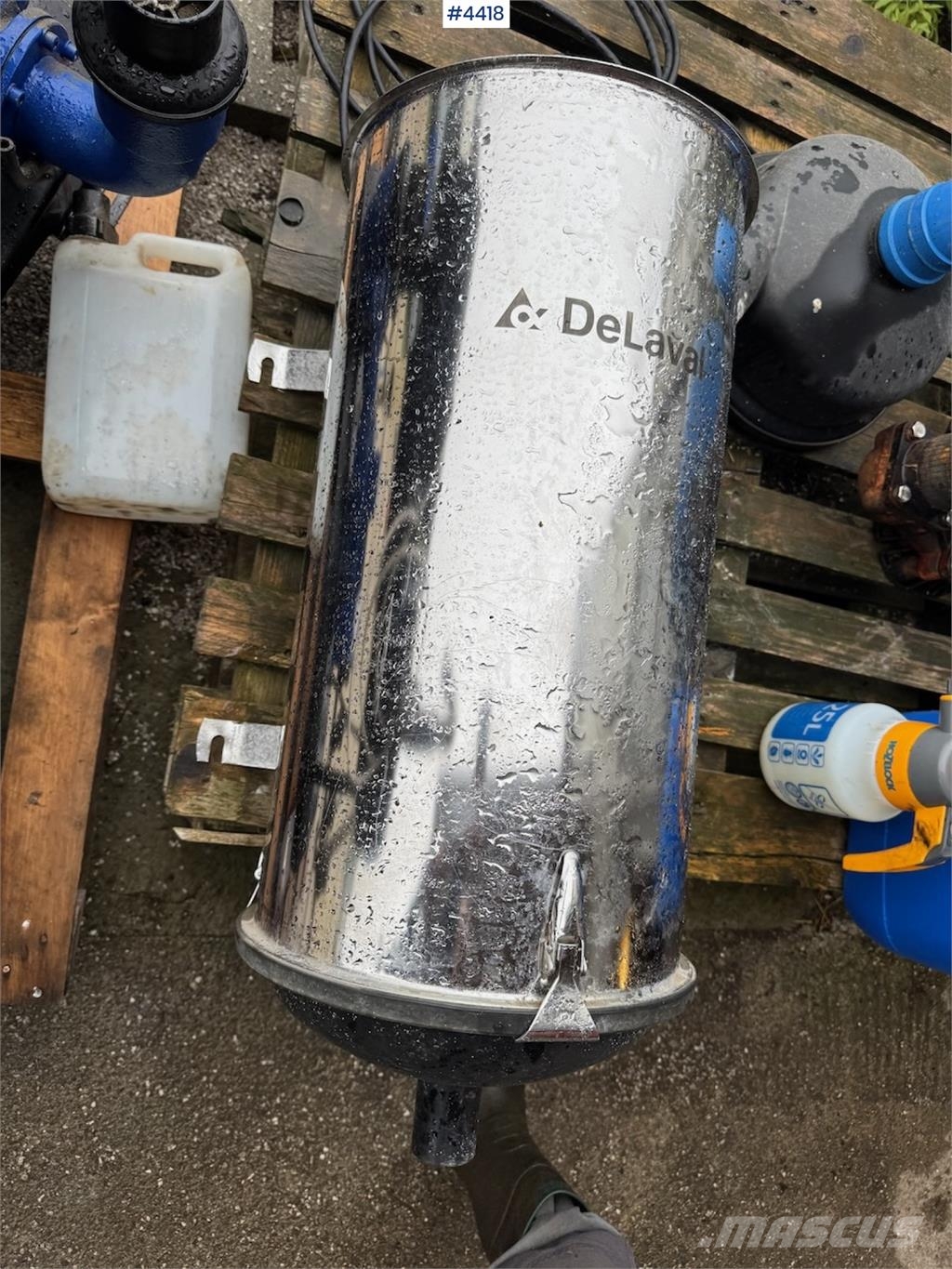 Delaval DVP 800 Outros acessórios de tractores