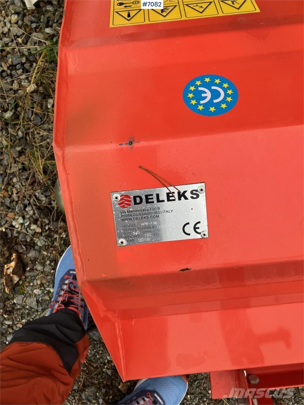 Deleks APE130 Otros equipos para cosecha