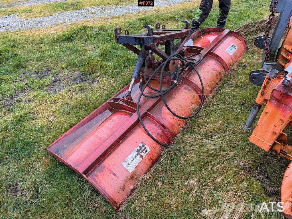 Diagonalplog 3 m. Chasse neige