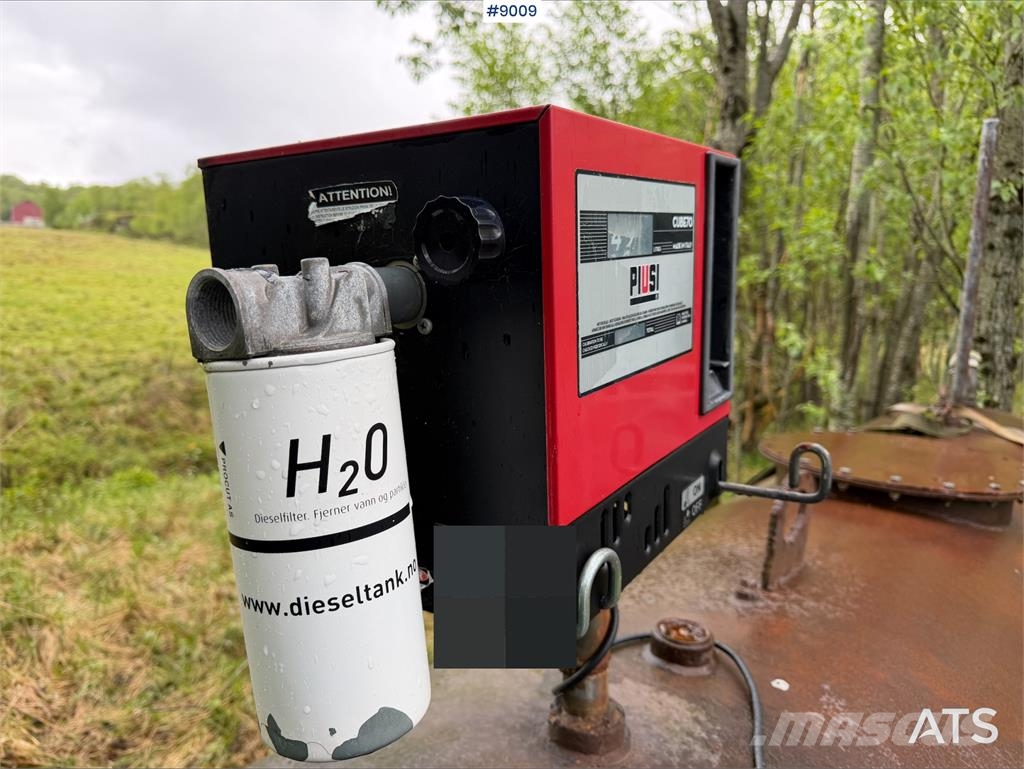 Dieseltank 3000L Ďalšie komponenty