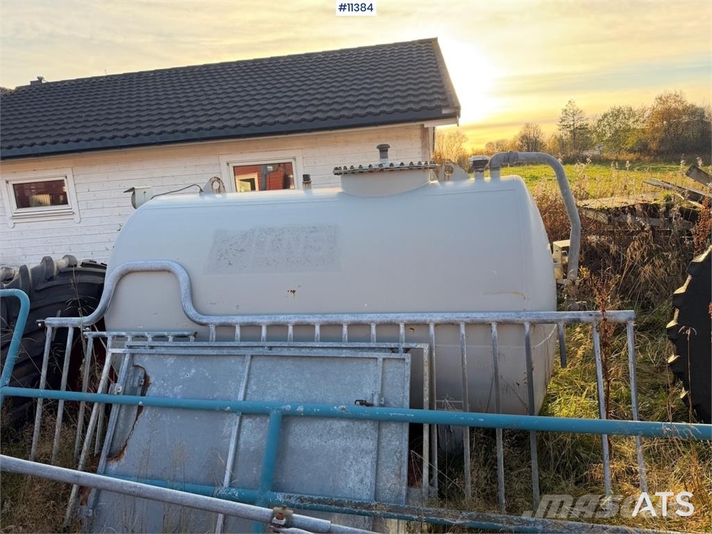Dieseltank 5000L Andre komponenter