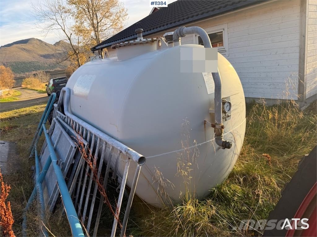 Dieseltank 5000L Andre komponenter