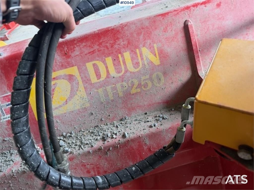 Duun TFP250 Sniego peiliai ir valytuvai
