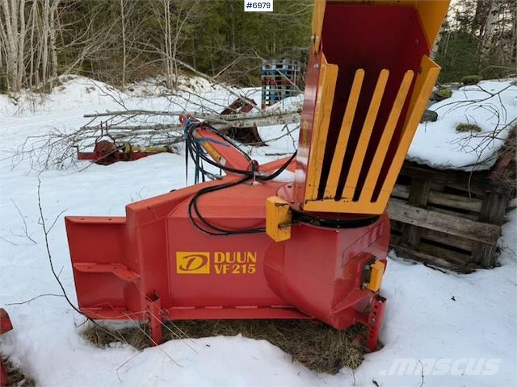Duun VF215 Hojas y cuñas quitanieves