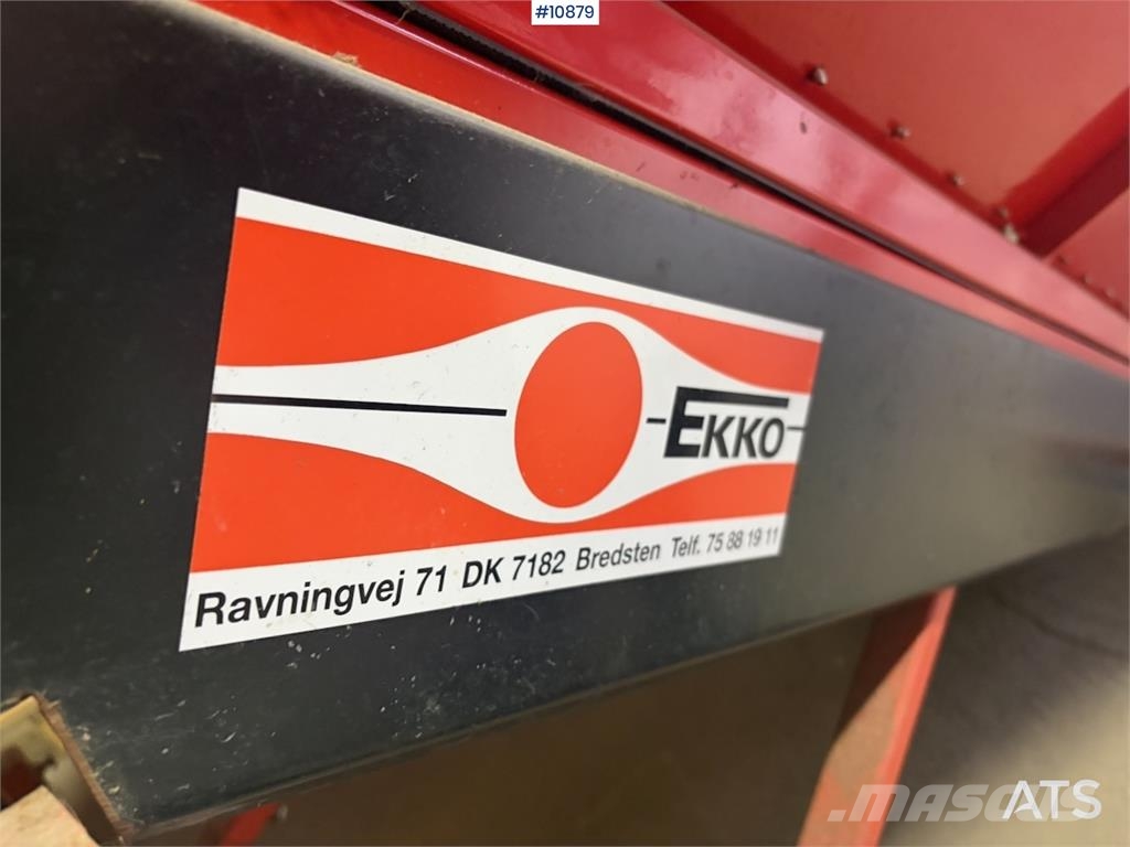 Ekko Sorterings- og renseanlegg Lisävarusteet ja komponentit