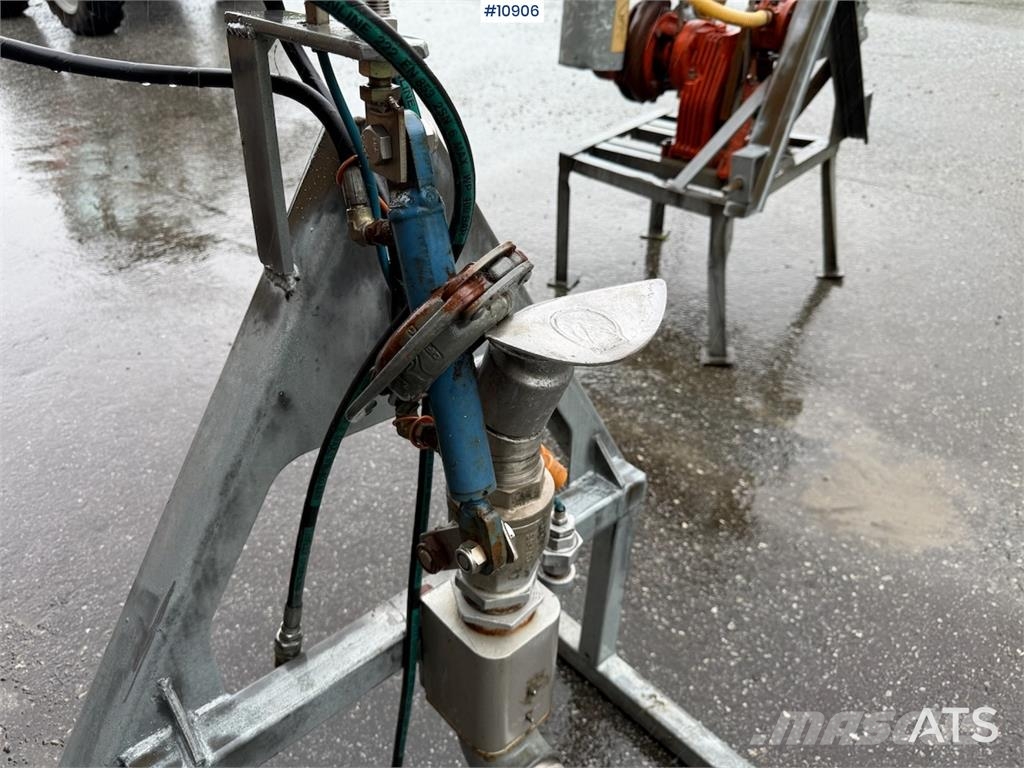 Fanespreder slangespredning. Trailed sprayers