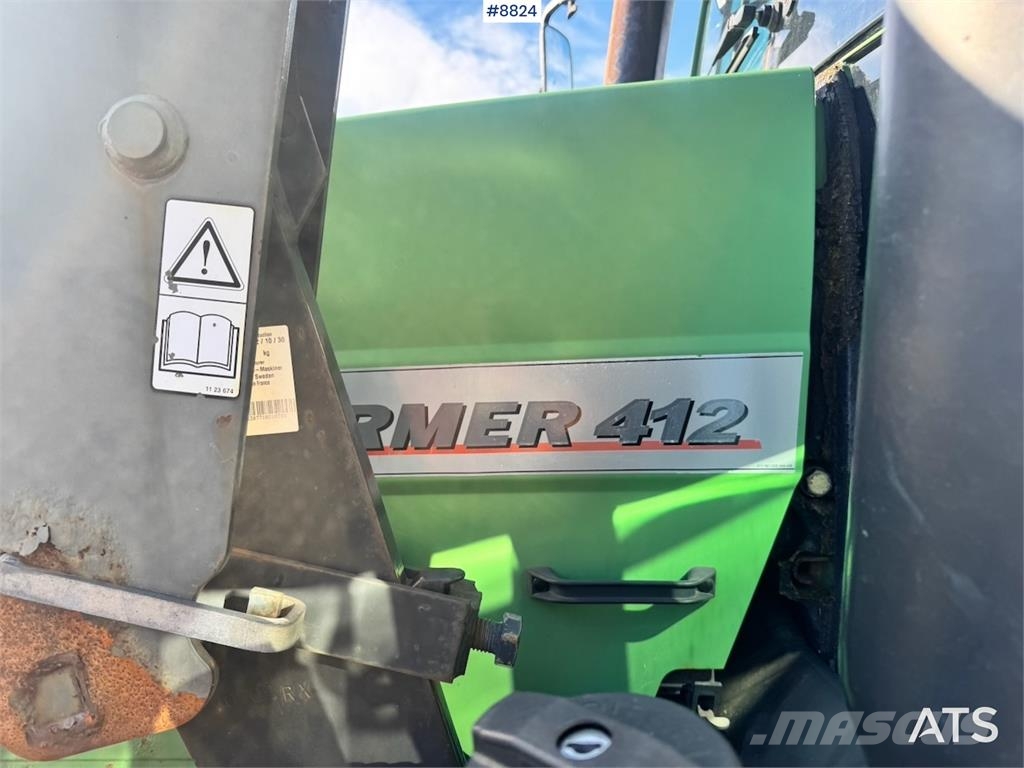 Fendt 412 Vario Трактори