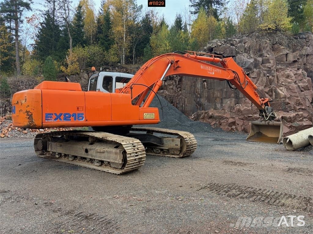 Fiat-Hitachi EX215 LC Beltegraver