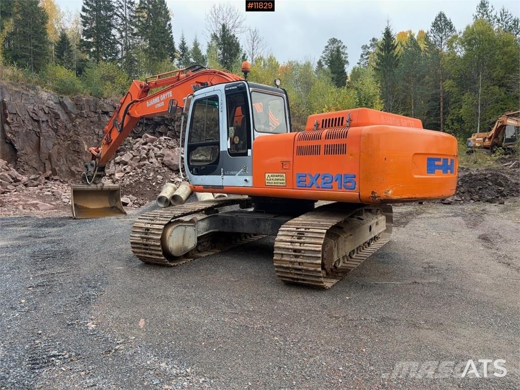 Fiat-Hitachi EX215 LC Beltegraver