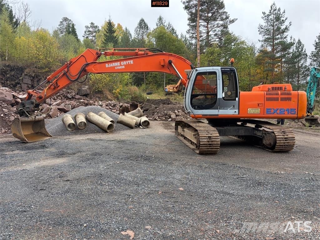 Fiat-Hitachi EX215 LC Beltegraver