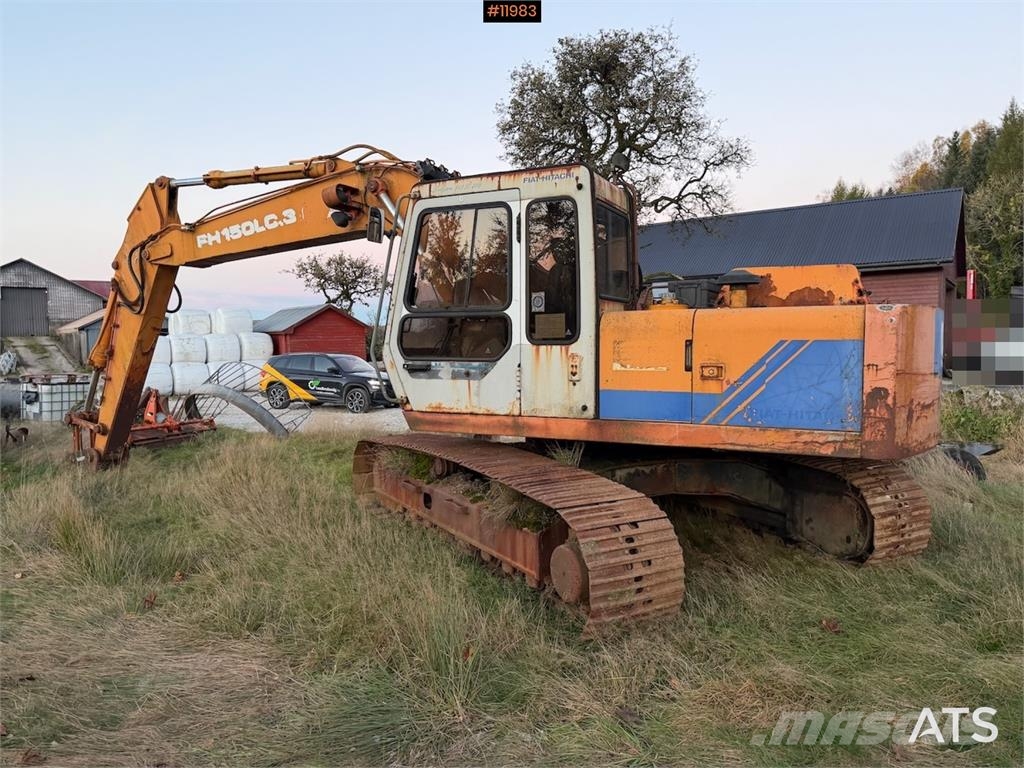 Fiat-Hitachi FH 150 LC 3 Kāpurķēžu ekskavatori
