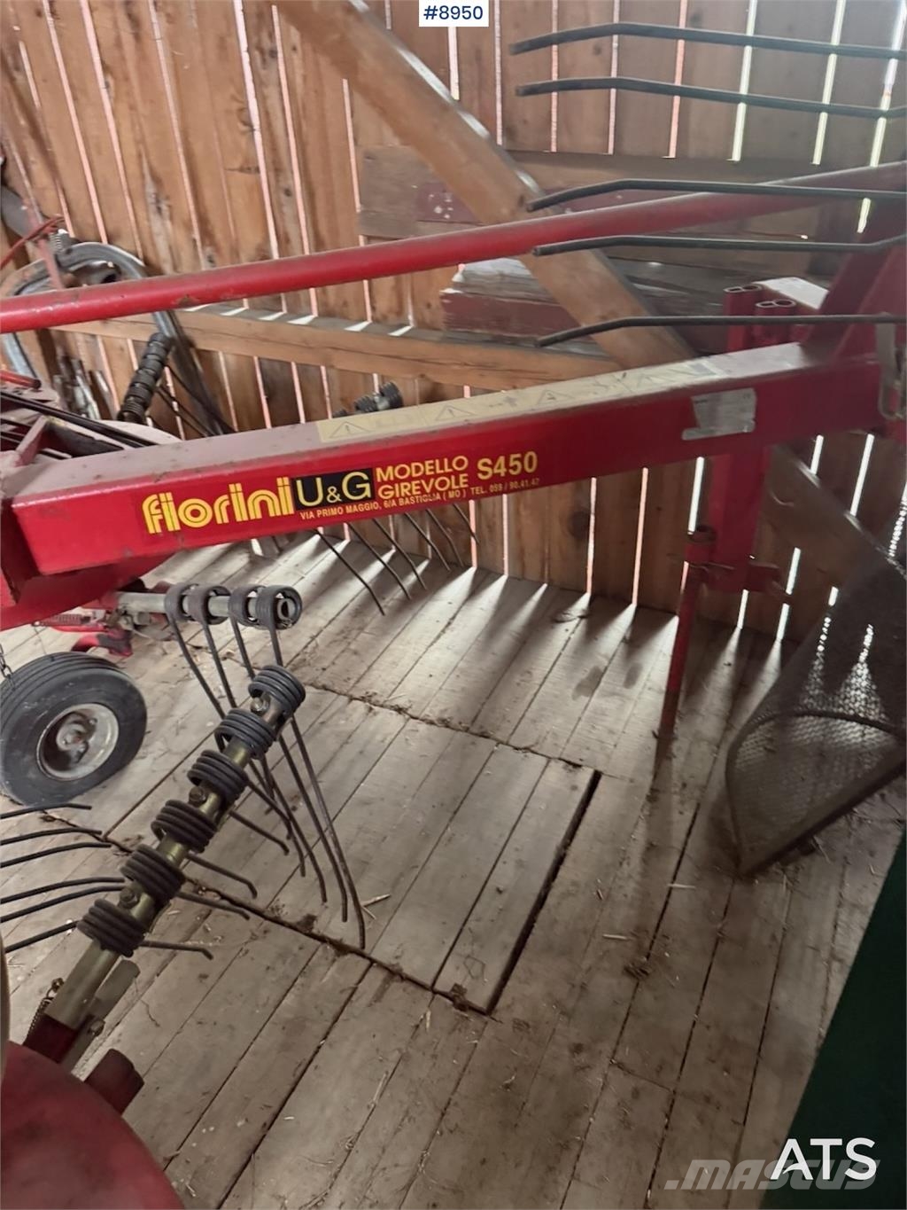 Fiorini U&G Girevole S450 Altri macchinari per raccolta