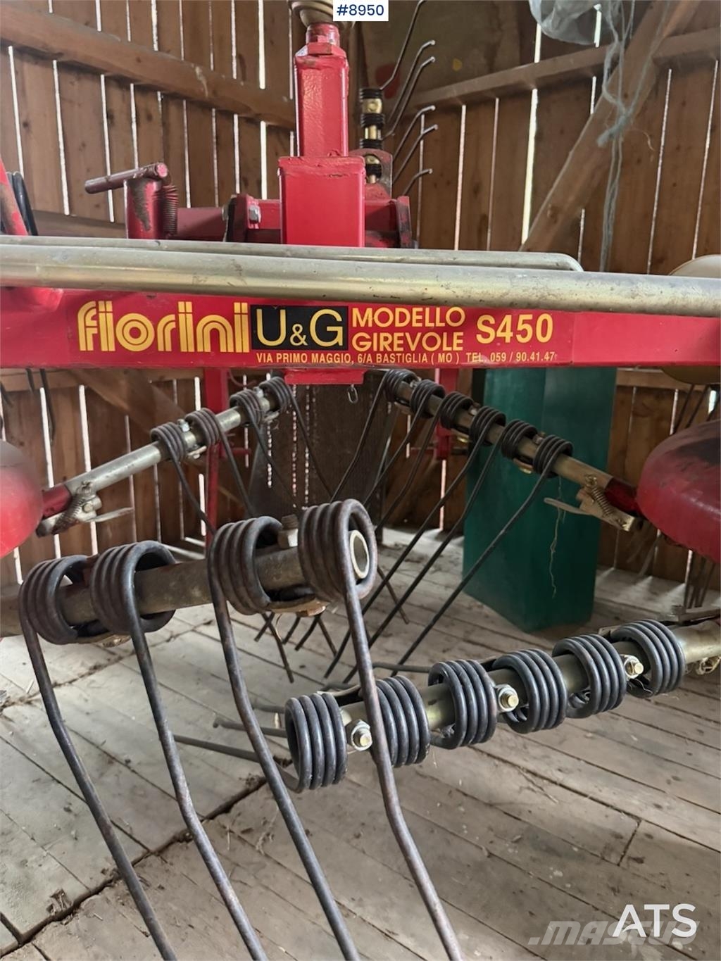 Fiorini U&G Girevole S450 Altri macchinari per raccolta