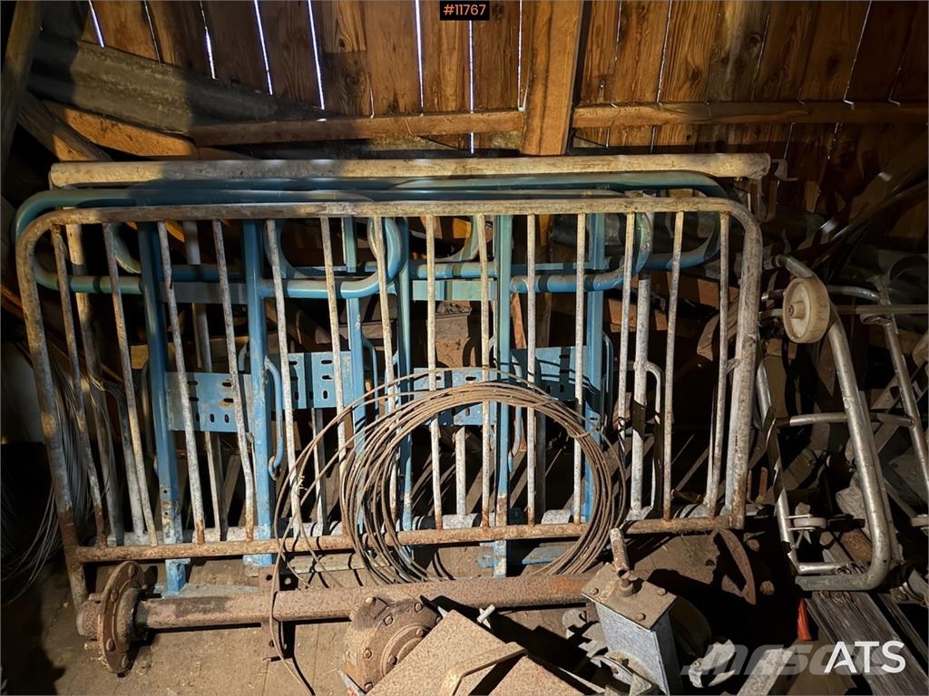 Fjøsinnredning fra ukjent årstall Autres équipements pour tracteur