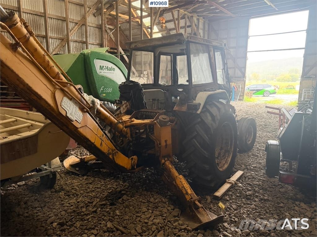 Ford 4600 m/ Hymas graveaggregat Traktorer