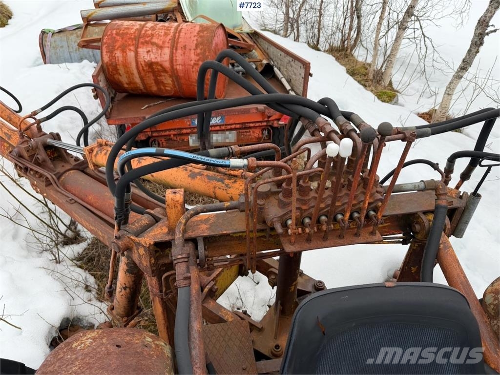 Ford Major Super Dexta Traktorgraver الجرارات