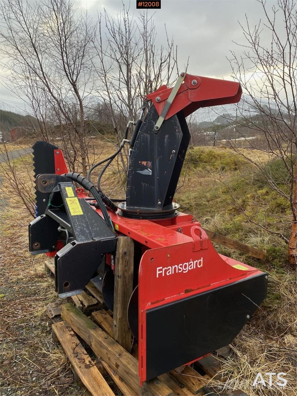 Fransgård S-220-01 Lâminas de neve e arados