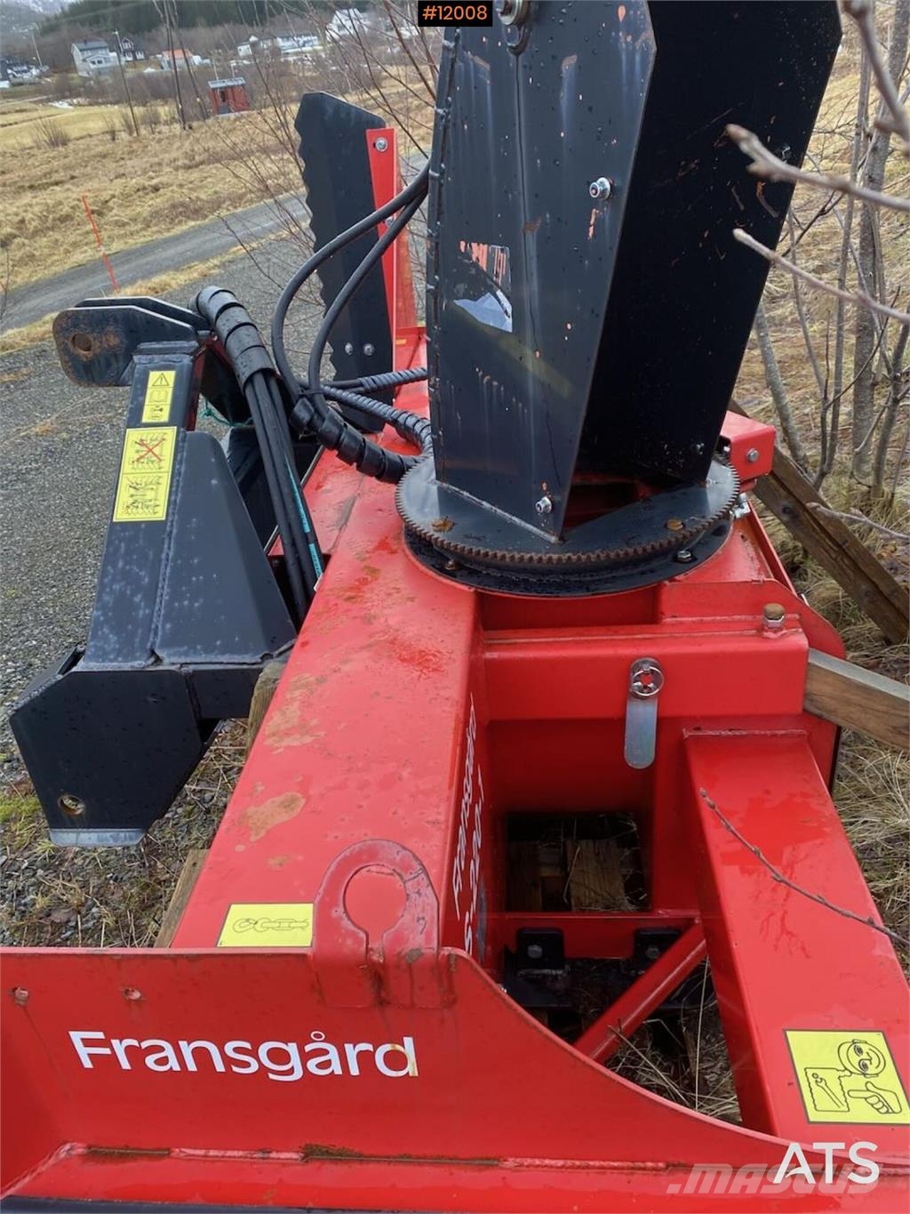 Fransgård S-220-01 Lâminas de neve e arados