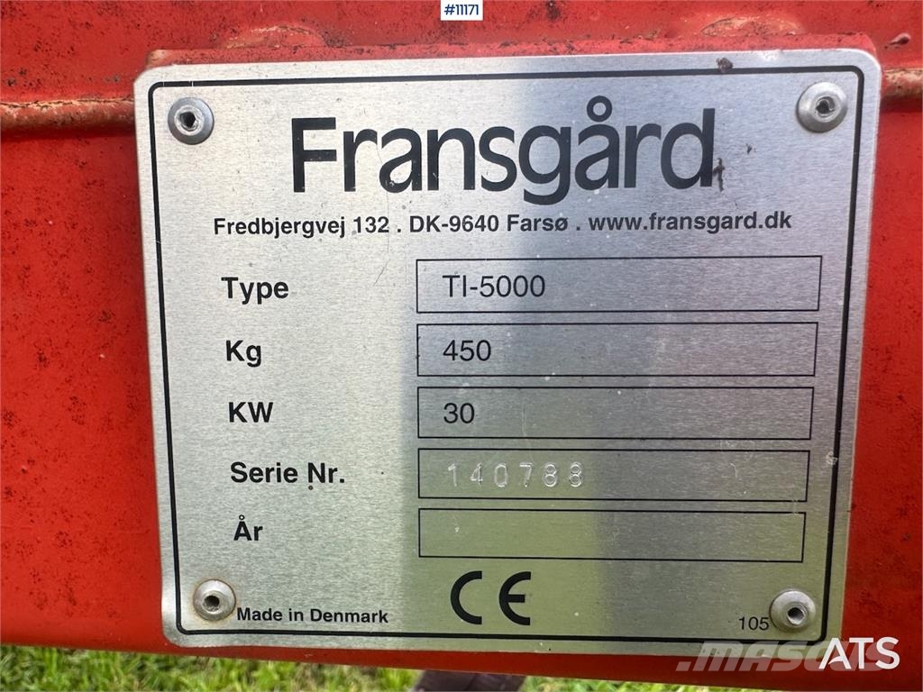 Fransgård TI-5000 Other harvesting equipment