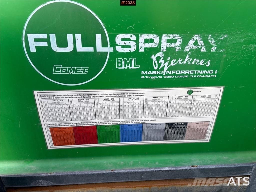 Fullspray BML Bjørknes Haagispritsid