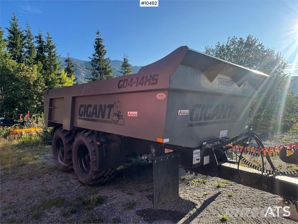 Gigant GD4-14 تفريغ المقطورات