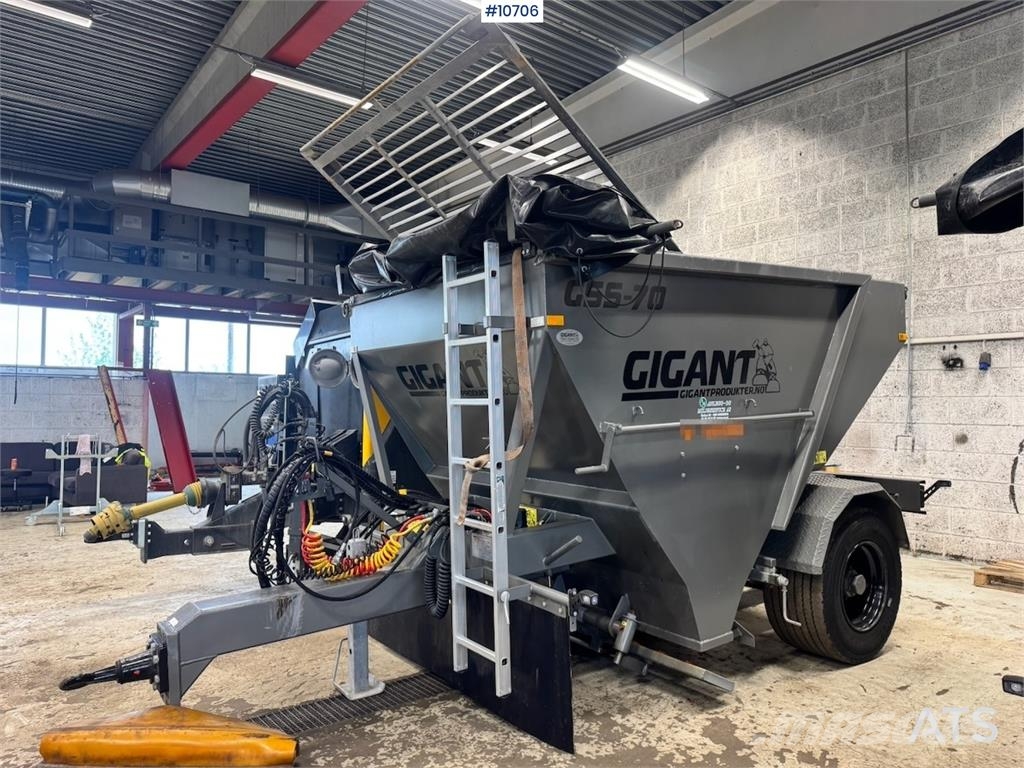 Gigant GSS-70 Lame spazzaneve e aratri