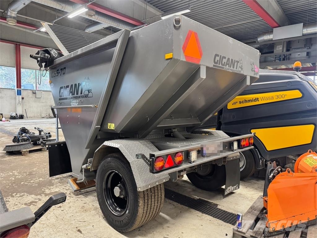 Gigant GSS-70 Lame spazzaneve e aratri