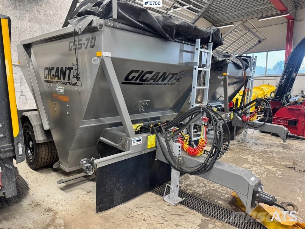 Gigant GSS-70 Lame spazzaneve e aratri