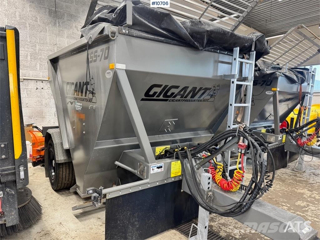 Gigant GSS-70 Lame spazzaneve e aratri