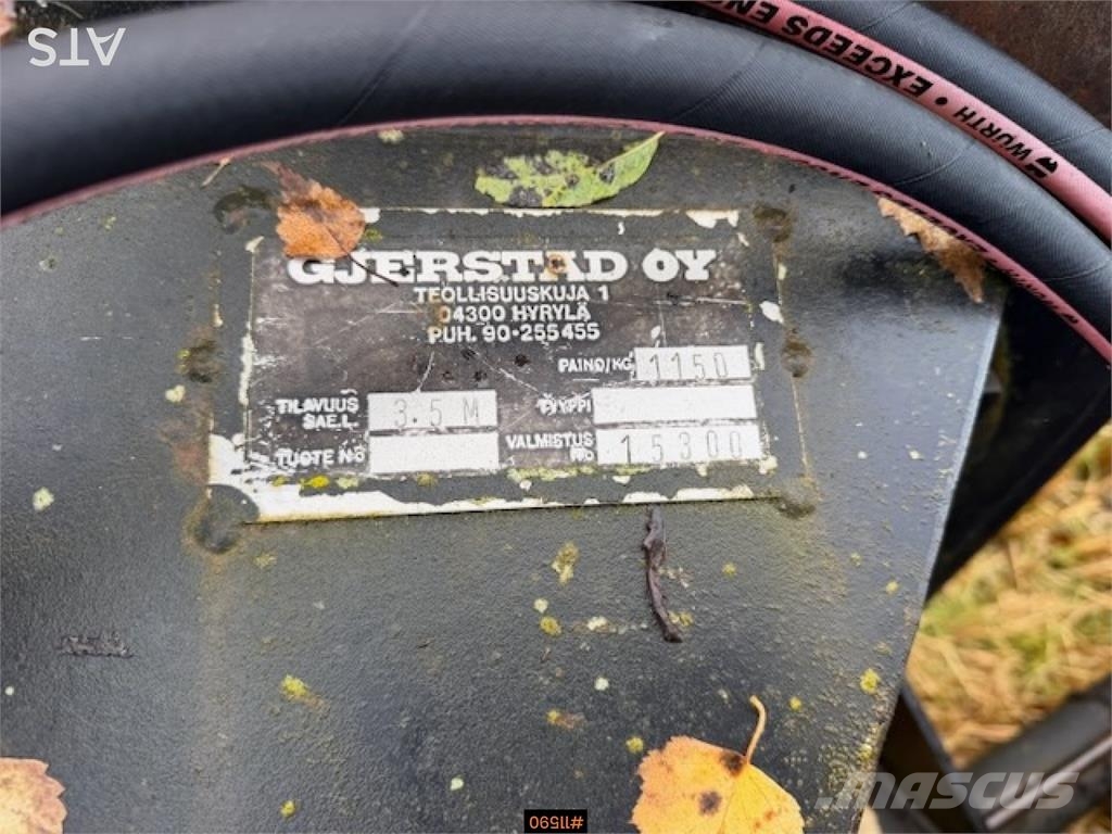 Gjerstad plog スノーブレードとプラウ